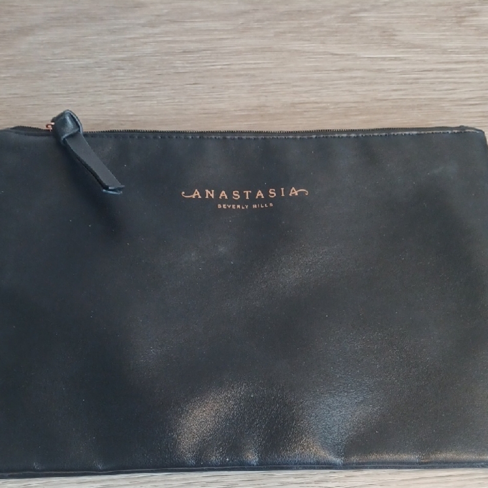 Anastasia Beverly Hills Black Cosmetic Pouch